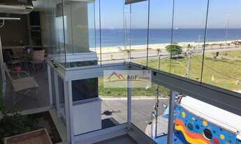 Imagem 4: 03 qtos no La Playa vista lateral mar