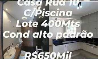 Imagem: Rua 10 - Vicente Pires Lote 400Mts Cs C/Piscina