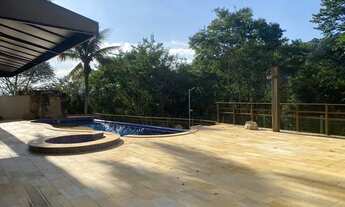 Imagem 4: Casa em Condomínio Clube, para venda/locação, com 663 m² com 5 suítes. Linda vista para a