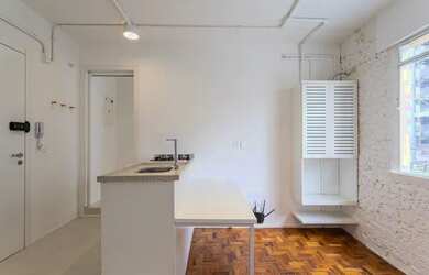 Imagem 2: Apartamento com 1 Quarto para alugar, 27m² - Pinheiros