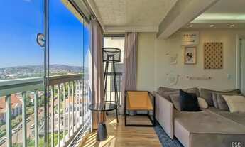 Imagem 4: Apartamento com 1 dormitório para alugar, 56 m² por R$ 4.360,00/mês - Petrópolis - Porto A