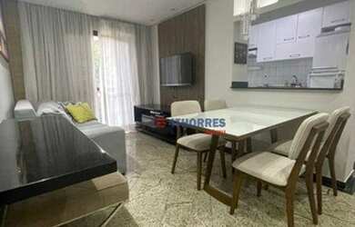 Imagem 3: Apartamento com 2 dormitórios mobiliadopara alugar, 56 m² por R$ 3.122/mês - Jardim das Ve