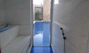 Imagem 5: Sobrado para venda possui 220 metros quadrados com 3 quartos em Arembepe (Abrantes) - Cama