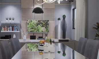 Imagem 4: Casa SOBRADO com 3 quartos (suítes e sacadas), bairro Vila Caiçara, em Praia Grande/SP