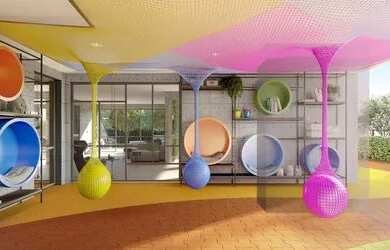 Imagem 2: Apartamento para venda possui 74 metros quadrados com 2 quartos