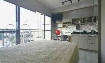 Imagem 3: Flat estilo Studio disponível para locação contendo 25m² e 1 dormitório ao lado do Pq Ibir