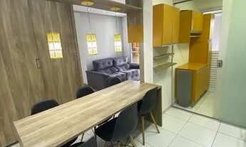 Imagem 2: Apartamento 03 dormitórios mobiliado com varanda gourmet - Alphaville