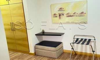 Imagem 7: Flat para locação totalmente mobiliado em em Moema próximo ao Pq Ibirapuera. Com entrada i