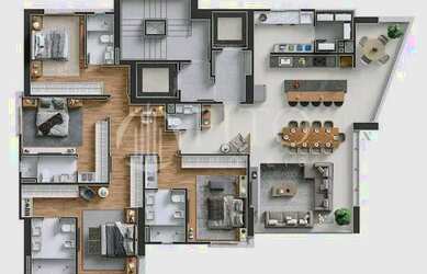 Imagem 7: CYANO MARE Apartamento com 4 dormitórios