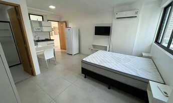 Imagem: Flat Mobiliado Golden Home BV Piscina Lavanderia