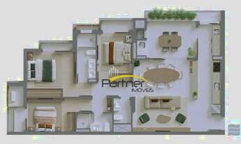 Imagem 2: Apartamento à venda, 154 m² por R$ 2.033.607,00 - Mercês - Curitiba/PR