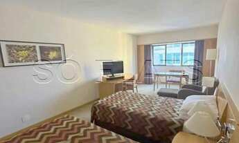 Imagem 4: Flat no Sol Alphaville com 1 dormitório e 1 vaga de garagem disponível para locação