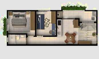 Imagem: Barbada! Última Unidade de 2 dormitórios