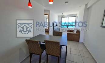 Imagem: Flat, Vista P/ Mar, 2 Qtos, 1 Ste, Sala