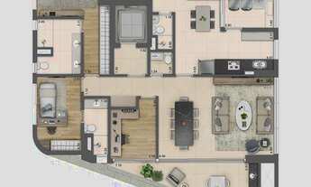 Imagem 5: Apartamento para venda tem 152 metros quadrados com 3 quartos em Vila Olímpia - São Paulo