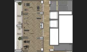 Imagem 7: Studio para venda tem 25 metros quadrados com 1 quarto em Vila Firmiano Pinto - São Paulo