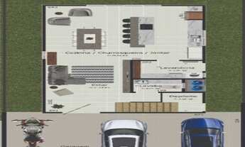 Imagem 4: Sobrado Geminado a Venda - 2 suítes - Bairro: Glória - Joinville/ SC