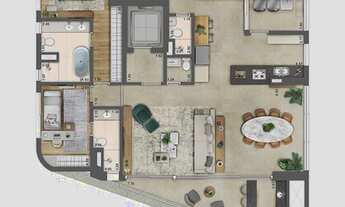 Imagem 4: Apartamento para venda tem 152 metros quadrados com 3 quartos em Vila Olímpia - São Paulo