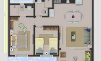 Imagem 6: Apartamentos mobiliado e decorado com 2 ou 3 quartos em Guaramiranga!