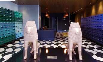 Imagem 5: 1 Dormitório, sala cozinha e uma vaga prédio novo Próximo do Metro Prédio novo