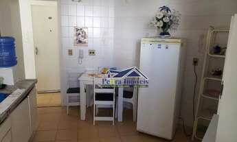 Imagem 5: Apartamento com 1 dormitório à venda, pequena vista solarium com churrasqueira- Vila Guilh