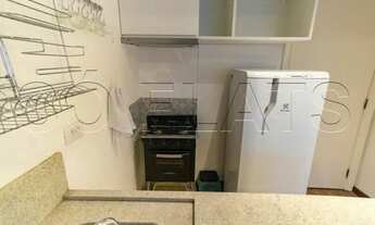 Imagem 5: Flat mobiliado no Jd. Paulista, zona nobre, com 1x dormitórios mobiliado, com serviços vag