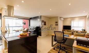 Imagem 2: Apartamento descolado, clean com 1 Suíte, varanda grande, 2 banheiros + 2 vagas, ótimo la