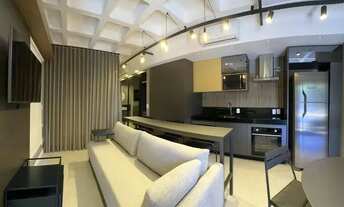 Imagem: LINDO STUDIO MOBILIADO COM ÁREA PRIVATIVA