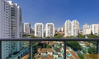 Imagem 4: VENDA/LOCAÇÃO - APARTAMENTO MOBILIADO NO BROOKLIN PAULISTA COM 52m², 01 SUÍTE, 02 BANHEIRO