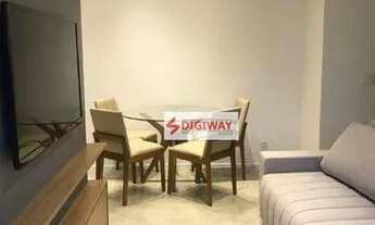 Imagem 3: Apartamento com 2 dormitórios para alugar, 53 m² por R$ 6.381,26/mês - Chácara Klabin - Sã