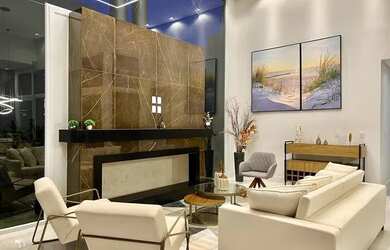 Imagem 2: Casa de condomínio térrea para venda possui 180 metros quadrados com 4 quartos