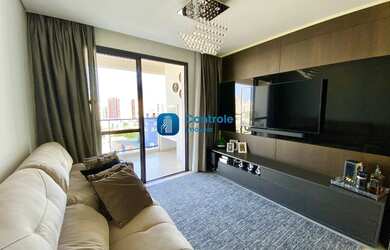 Imagem 2: Apartamento Luxuoso, 3 Dormitórios, Ficam todos os Móveis, Sacada Livre e Churrasqueira