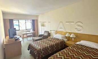 Imagem 3: Flat no Sol Alphaville com 1 dormitório e 1 vaga de garagem disponível para locação