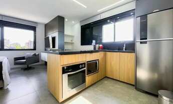 Imagem: Loft com 29 m² privativos, totalmente mobiliado