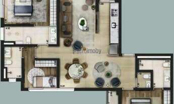 Imagem 3: Apartamento à venda no bairro Perdizes - São Paulo/SP, Zona Oeste