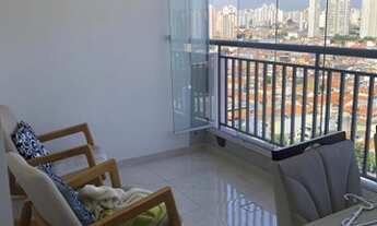 Imagem 4: Apartamento no Belém - 66m - Junto ao Metrô - Churrasqueira na Varanda - Mobiliado