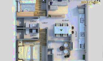 Imagem 9: Apartamento com 2 dormitórios à venda, 70 m² por R$ 650.000,00 - Centro - Curitiba/PR