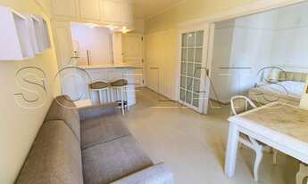 Imagem 4: Flat no coração do Itaim Bibi, uma região com vasto comercio e opções de transporte. Consu