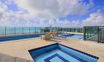 Imagem 5: Flat de luxo novíssimo em Boa Viagem com vista para o mar