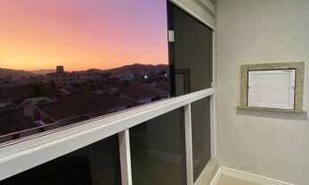 Imagem 4: Apartamento semi mobiliado com sacada e churrasqueira, cozinha americana, terraço e 01 vag