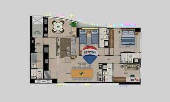 Imagem 4: Lançamento apartamento com 3 dormitórios à venda, 103 m² por R$ 861.133 - Boa Viagem - Rec