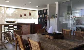 Imagem 5: A casa/sobrado 4Sts, área de churrasqueira, piscina aquecida, 250mts const