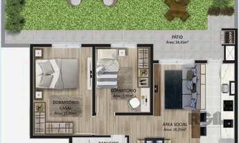 Imagem 4: CANOAS - Apartamento Padrão - Olaria