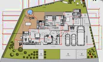 Imagem 2: Casa em Condomínio Residencial Ecopark Bourbon - Caçapava - 3 Dormitórios - 221m²