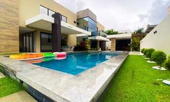 Imagem 2: Casa de Altíssimo Padrão Condomínio Morada da Garça 5 Suítes, Beira Mar em Maceió