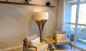 Imagem 2: Studio 45m² com 1 vaga, todo mobiliado, disponível para locação no Tamboré - Santana de Pa