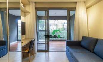 Imagem 3: Apartamento com 1 dormitório para alugar, 26 m² por R$ 3.384/mês - Vila Madalena - São Pau