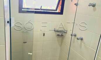 Imagem 15: Flat para locação totalmente mobiliado em em Moema próximo ao Pq Ibirapuera. Com entrada i