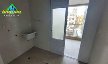 Imagem 2: Apartamento com 2 dormitórios à venda, 92 m² por R$ 595.000 - Aviação - Praia Grande/SP