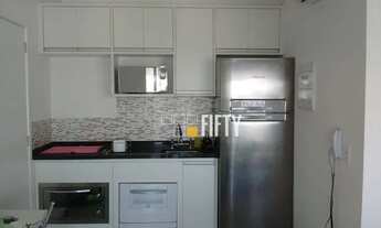 Imagem 5: Apartamento com 1 dormitório, 1 sala, varanda e 1 vaga no Brooklin